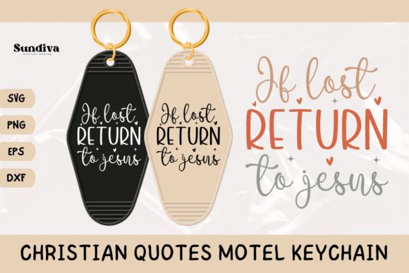 Christian Quote Motel Keychain SVG 19