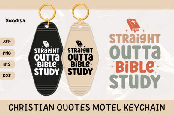 Christian Quote Motel Keychain SVG 2