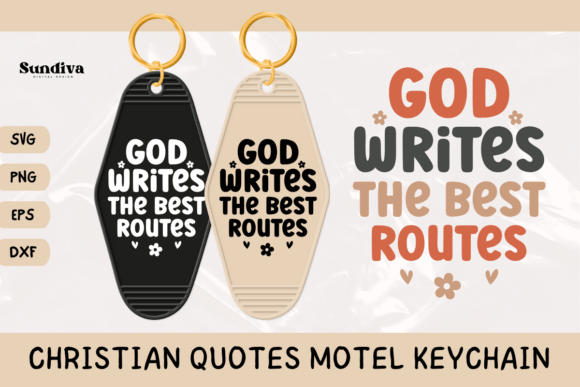 Christian Quote Motel Keychain SVG 21