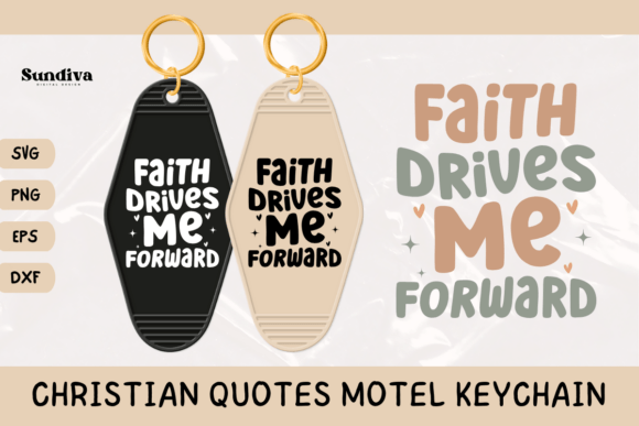 Christian Quote Motel Keychain SVG 28
