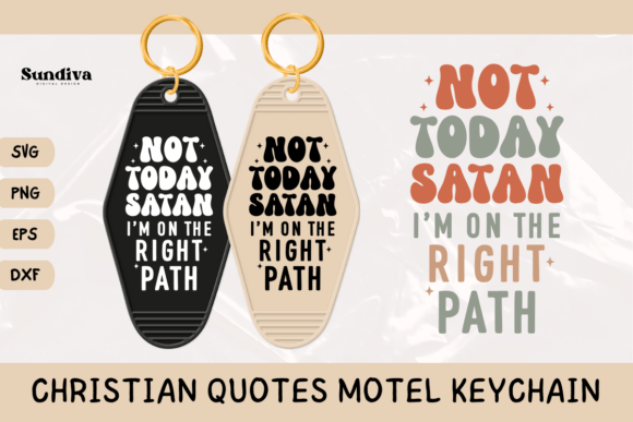 Christian Quote Motel Keychain SVG 9