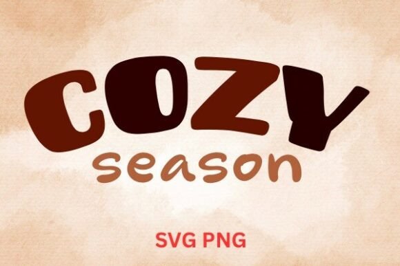 Cozy Season SVG PNG Autumn Quote