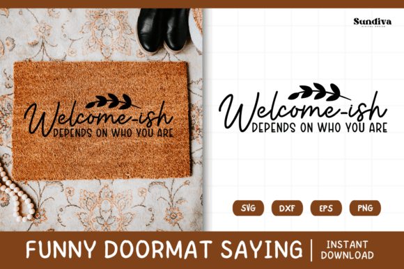 Funny Doormat Quote Rug Mat SVG 1
