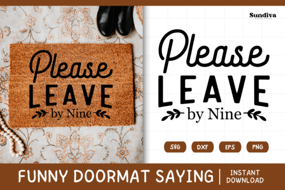 Funny Doormat Quote Rug Mat SVG 5