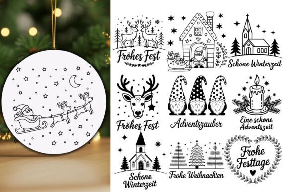 German Christmas SVG Bundle Review