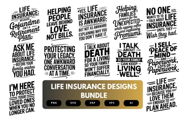 Life Insurance SVG Bundle Review