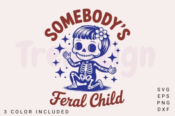 Somebody's Feral Child SVG Review