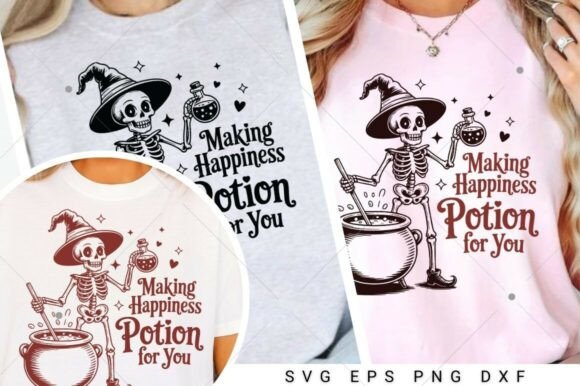 Spooky Season SVG, Halloween Skeleton SVG
