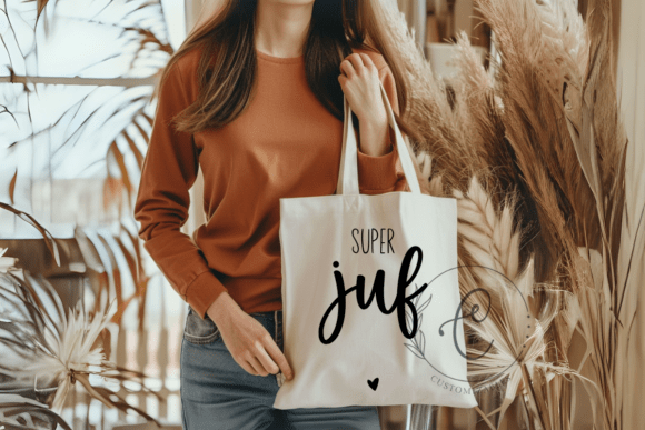 Super Juf Svg Dutch Teacher Quote